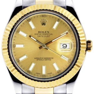 Rolex Datejust 2 | 18K Yellow Gold | 41 Mm