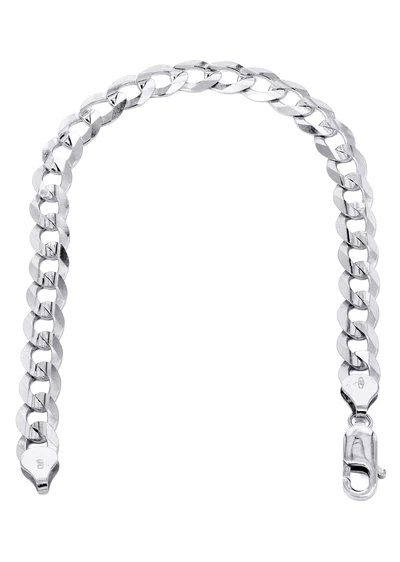 Solid-Mens-Cuban-Curb-Link-Bracelet-10K-White-Gold32.webp