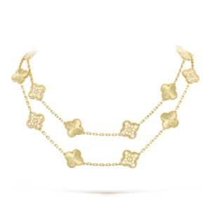 Buy Vintage Alhambra long necklace – 20 motifs