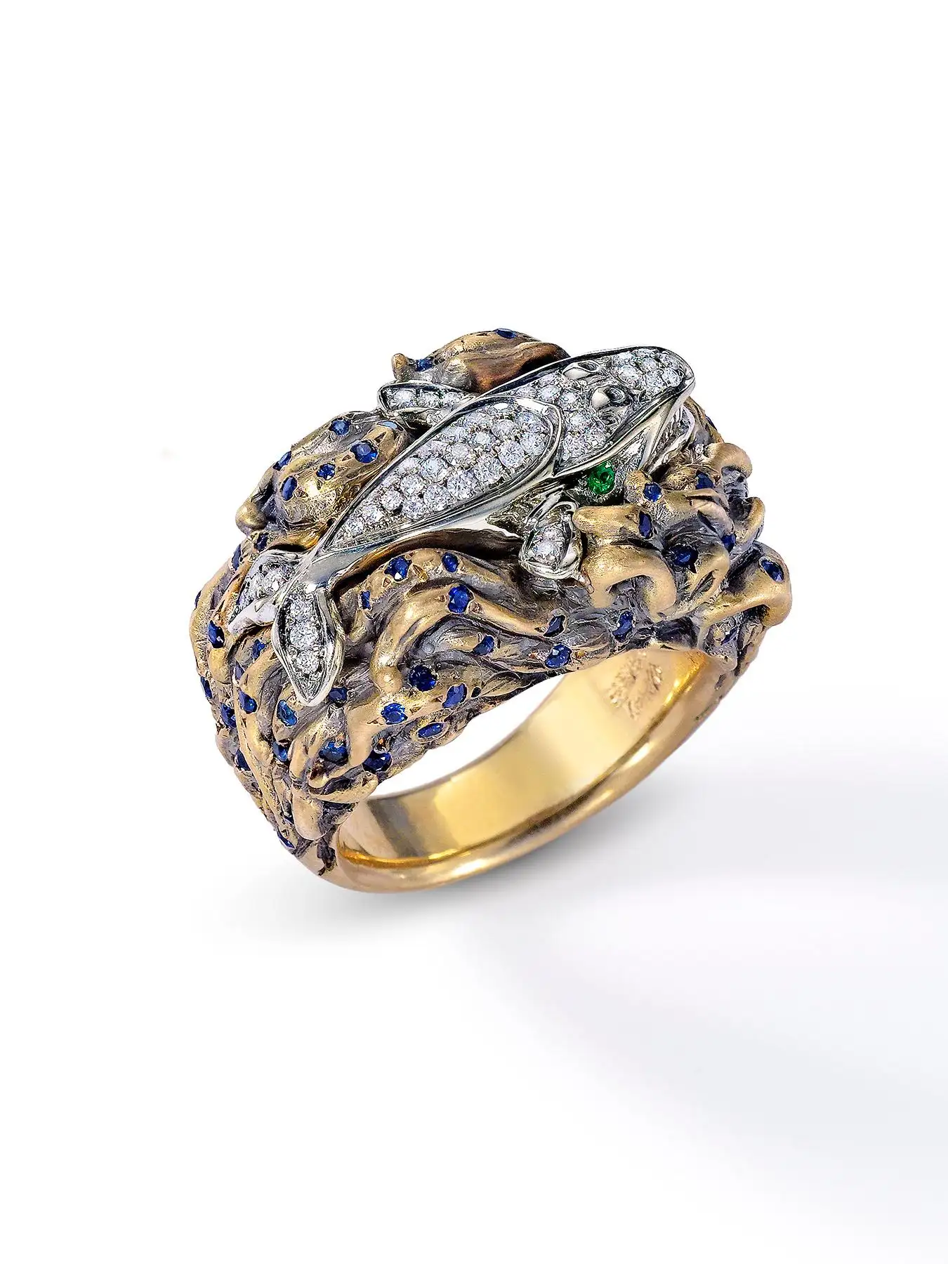 Wendy-Brandes-7-Ring-Diamond-and-Coloured-Gemstone-Animal-Design-Collection-14.webp