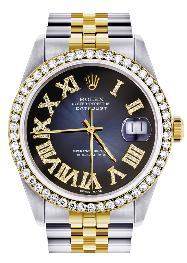 Womens-Rolex-Datejust-Watch-16233-36Mm-Blue-Black-Roman-Dial-Jubilee-Band-1.webp
