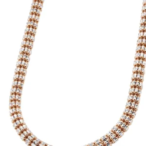 Buy Mens 10K Ice Rose Gold Chain | 10K Ice Men's Rose Gold Chain