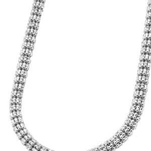 Buy Mens 10K Ice Gold Chain | 10K Men's White Gold Chain