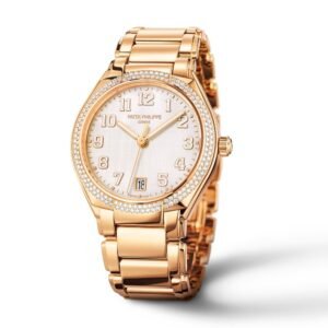 Buy Patek Philippe 7300/1200R-010 Twenty~4 Ladies Rose Gold Silver Dial