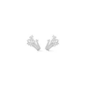 Buy Chaumet Déferlante Earrings - White gold, diamonds