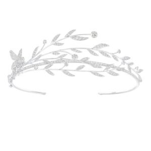 Buy Chaumet Laurier tiara - White gold, diamonds