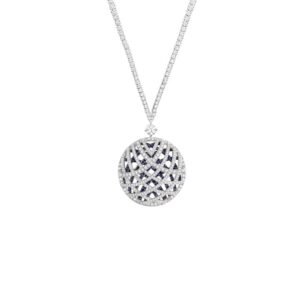 Buy Chaumet Mirage necklace - White gold, sapphires, diamonds