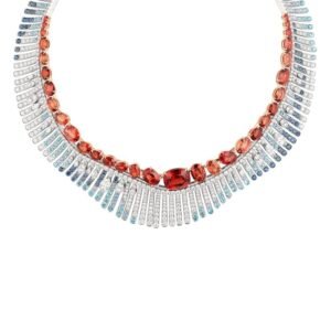 Buy Chaumet Escales Necklace - White and rose gold, red spinels, diamonds