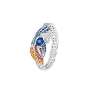 Buy Chaumet Gulfstream Bracelet - White gold, sapphires, red spinels, diamonds