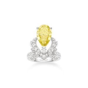Joséphine Soir de Fête ring For Sale - White gold, yellow diamond, diamonds