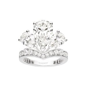 Joséphine Valse Impériale 3cts ring - Platinum, diamonds
