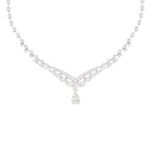 Joséphine Valse Impériale necklace - White gold, diamonds