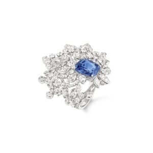 Promenades Impériales Ring - White gold, sapphire, diamonds