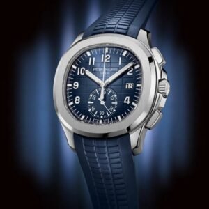 Buy Patek Philippe 5968G-001 Aquanaut Chronograph White Gold Blue Dial