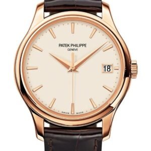 Buy Patek Philippe 5227R-001 Calatrava Sweep Seconds Rose Gold Ivory Dial