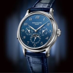 Buy Patek Philippe 5374G-001 Grand Complications Minute Repeater Perpetual Calendar White Gold Blue Enamel Dial