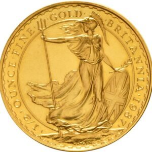 1987 1/2 oz Gold Britannia Coin