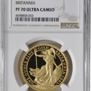 1993 Proof 1oz Gold Britannia Coin NGC PF70