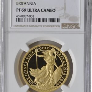1996 Proof Gold Britannia 1oz Coin NGC PF69