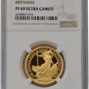 2000 1/2 oz Proof Gold Britannia Coin NGC PF69