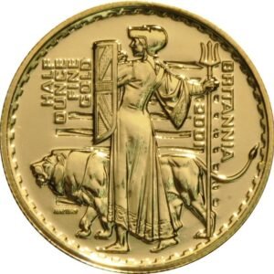 2001 1/2 oz Gold Britannia Coin