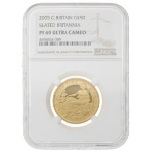 2005 1/2 oz Proof Gold Britannia Coin NGC PF69