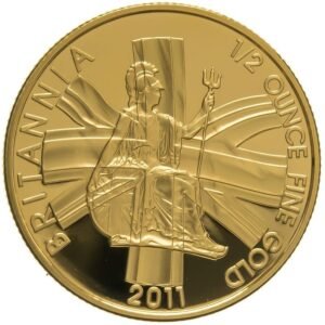2011 Proof 1/2 oz Gold Britannia Coin