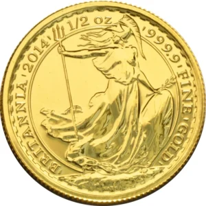 2014 1/2 oz Gold Britannia Coin