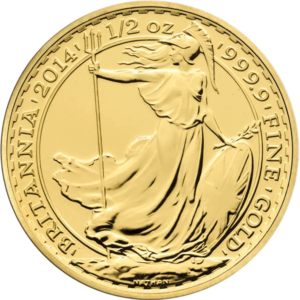 2014 Proof 1/2 oz Gold Britannia Coin