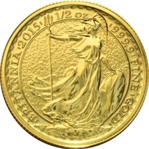 2015 1/2 oz Gold Britannia Coin
