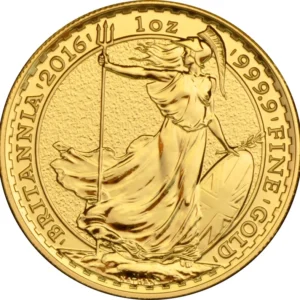 2016 1oz Gold Britannia Coin Uniface Obverse Mint Error NGC MS67