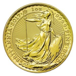 2017 1oz Gold Britannia 30th Anniversary Coin PCGS MS70