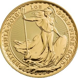 2018 Gold Britannia Coin 1oz PCGS MS70