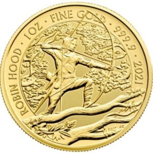2021 1oz Robin Hood Gold Coin Myths & Legends